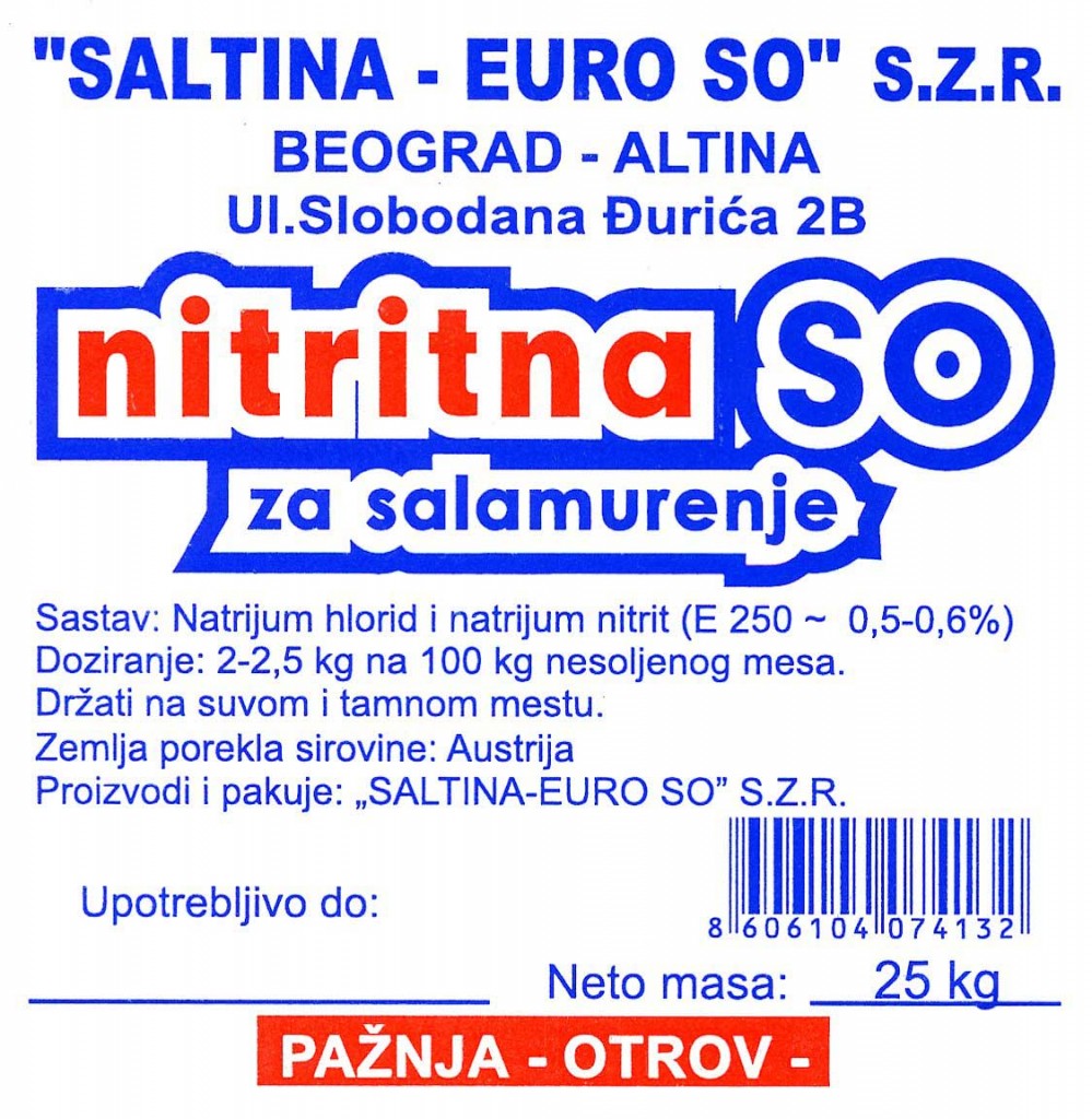 nitritna so